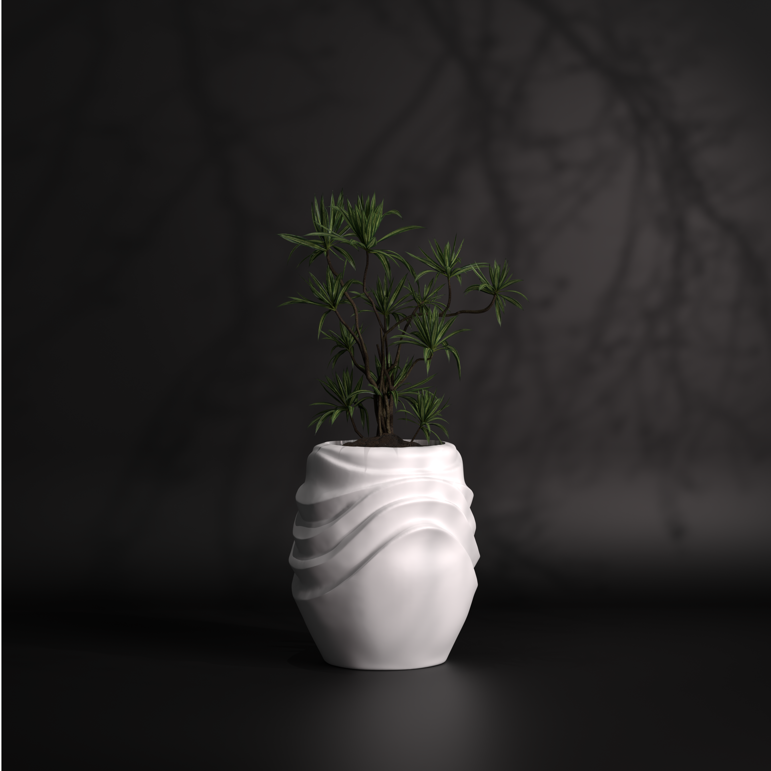 Wavesum - S | Modern FRP Planter