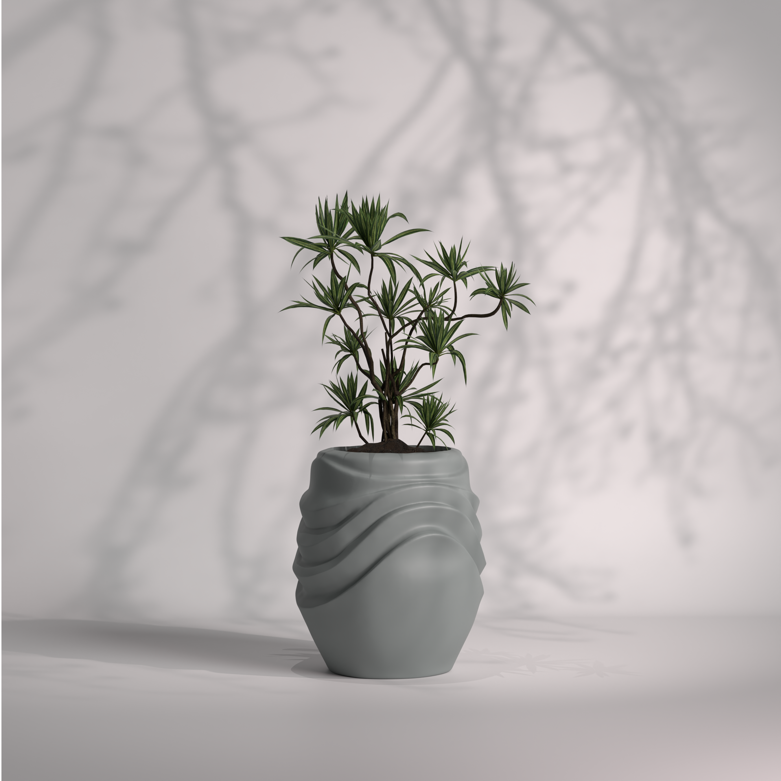 Wavesum - S | Modern FRP Planter