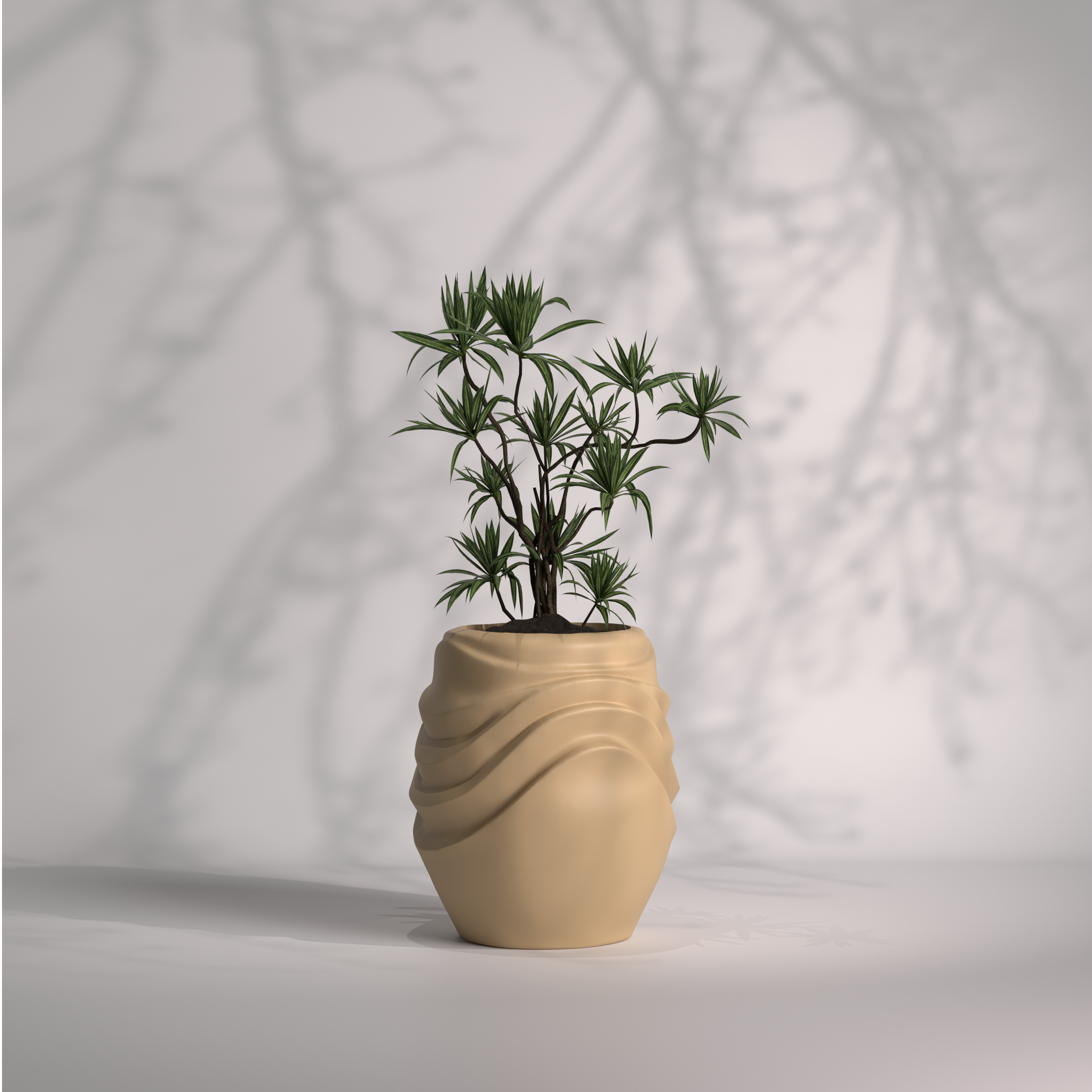 Wavesum - S | Modern FRP Planter