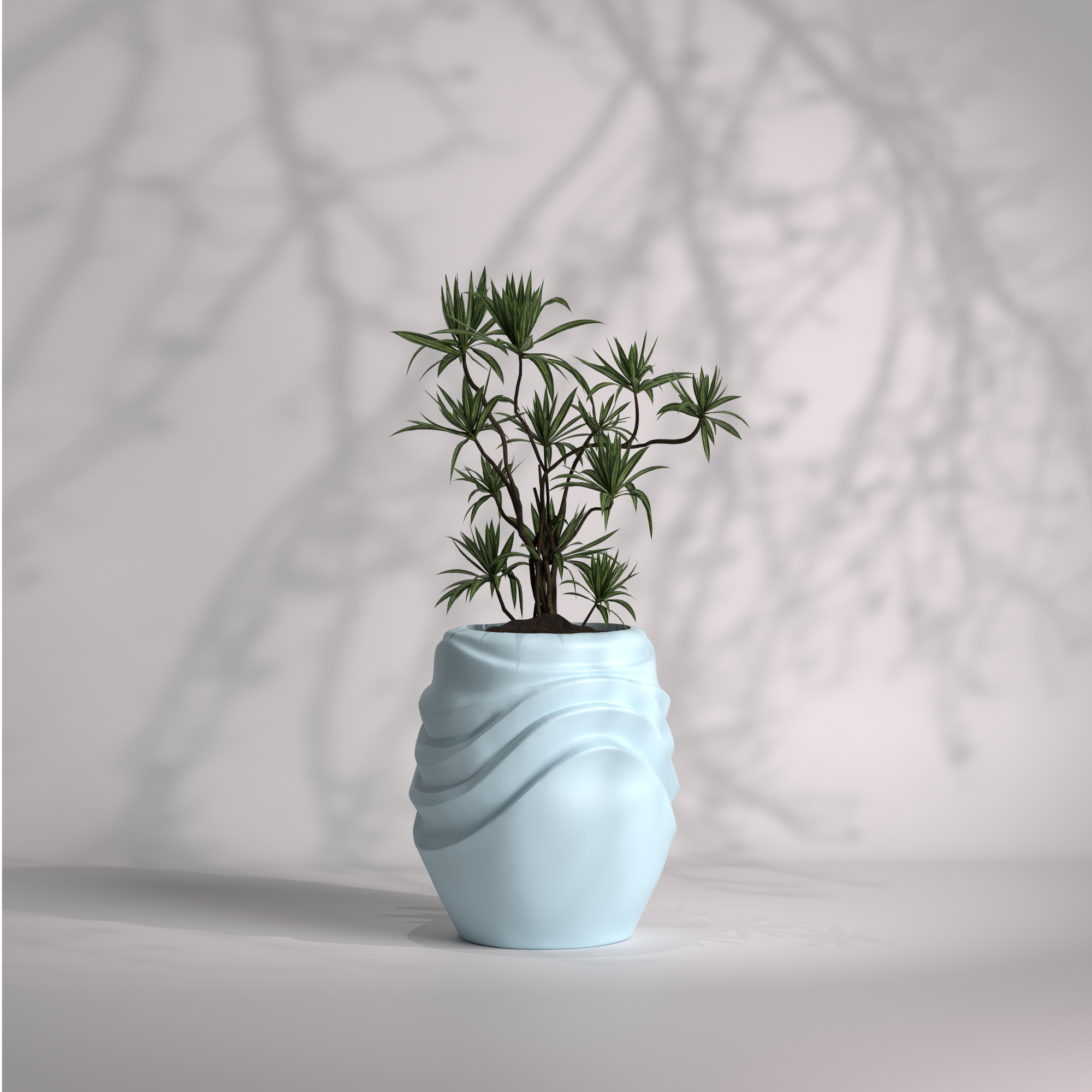 Wavesum - S | Modern FRP Planter
