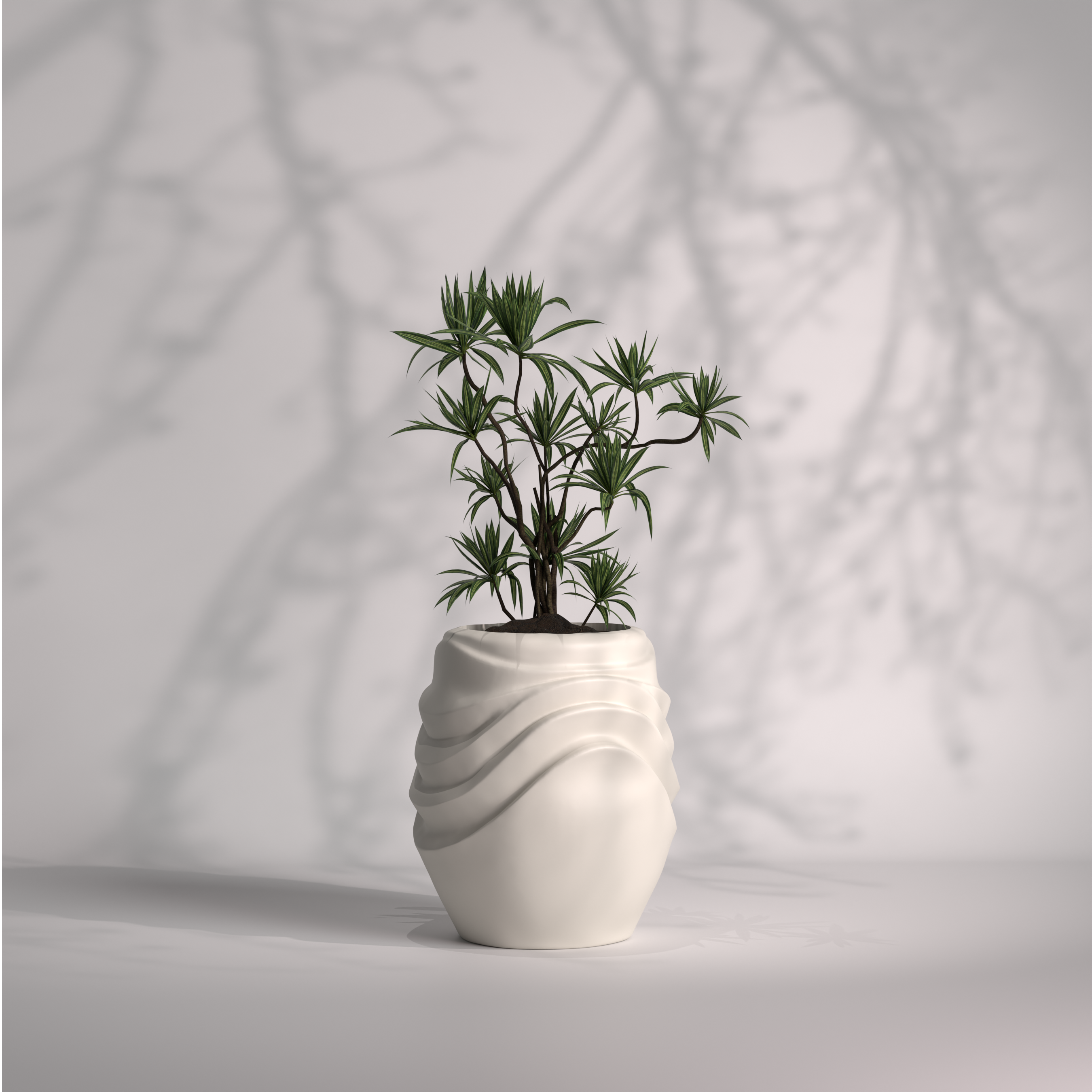 Wavesum - S | Modern FRP Planter